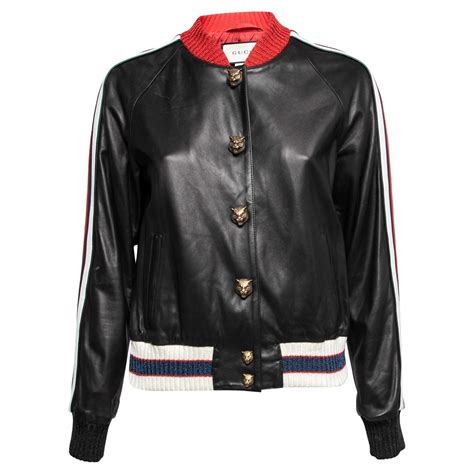 gucci hollywood leather jacket perfecto|net a porter gucci jacket.